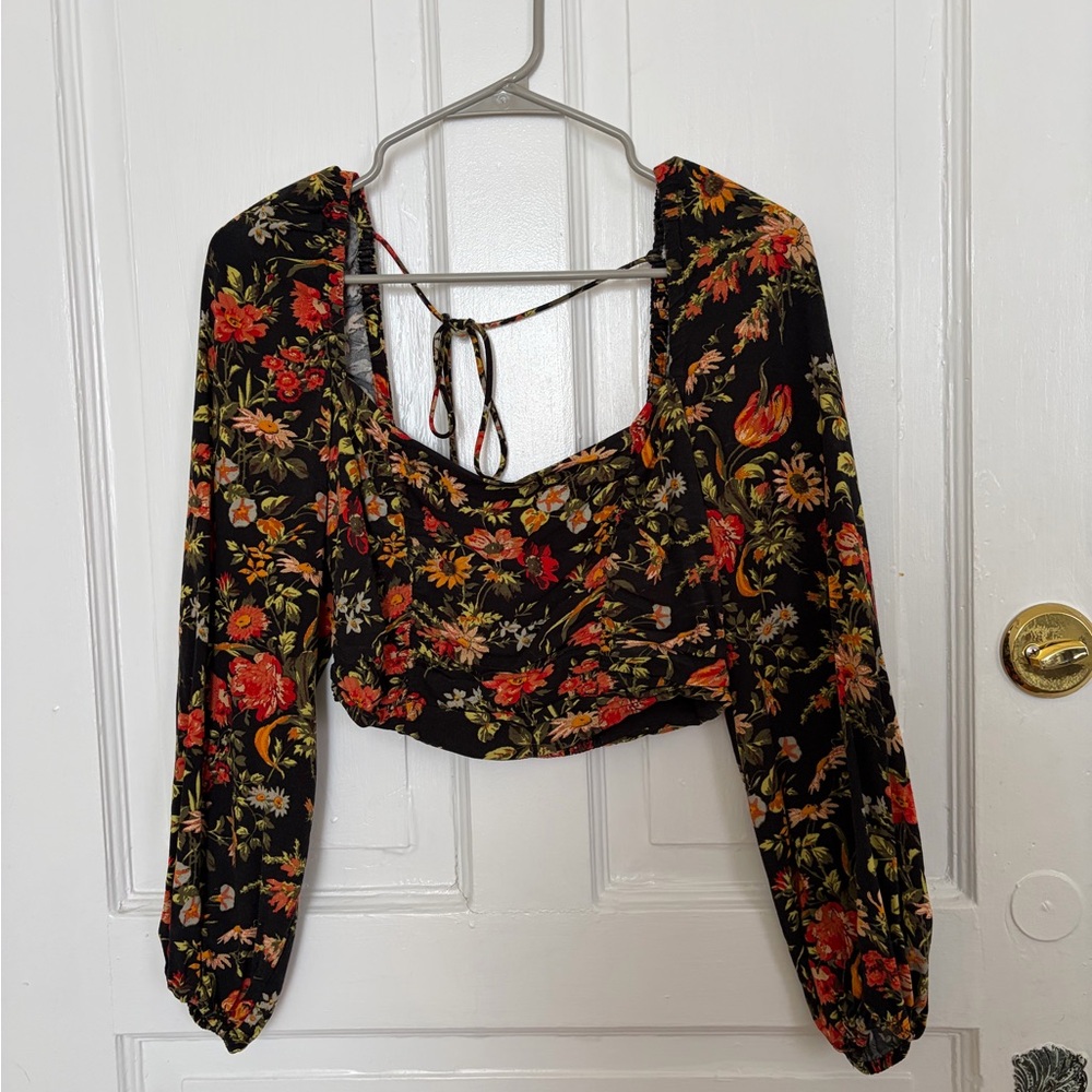 Floral Urban Outfitters Lon Sleeve